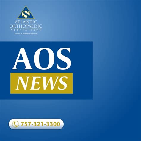 AOS News Graphic General Image Light Blue Atlantic Orthopaedic