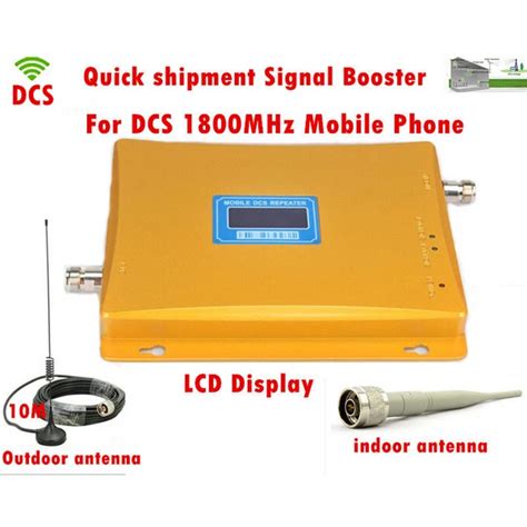 Full Set High Gain Dcs Mhz Cell Phone Signal Repeater Dcs Cellular