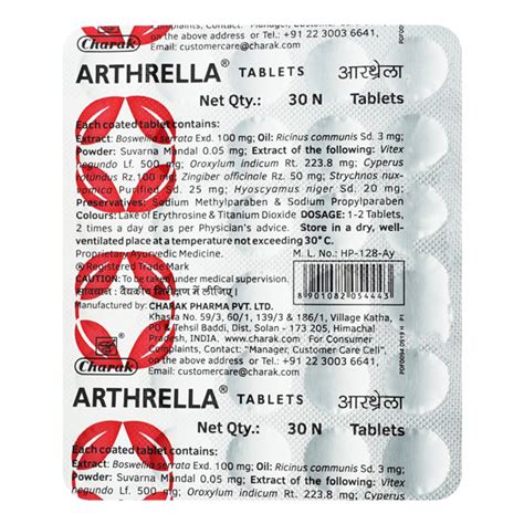 Arthrella Tablet 30 S Buy Medicines Online At Best Price From Netmeds