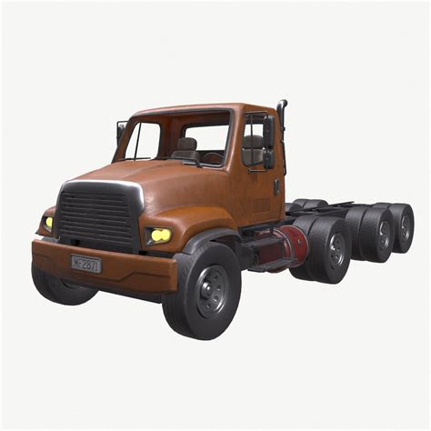 3D Big Truck Model - TurboSquid 1943923