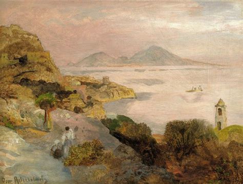 Oswald Achenbach E Le Immagini Della Terra Del Vesuvio Vesuvioweb