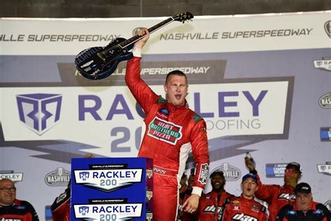 Ryan Preece wins ‘Rackley Roofing 200’ in Truck Series debut - SpeedwayMedia.com