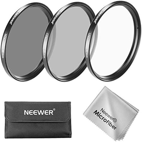 Neewer Mm Nd Lens Filter Kit Uv Circular Polarizer Cpl Nd