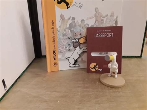 FIGURINE TINTIN COLLECTION Officielle N19 Milou Boite De Crabe EUR 18