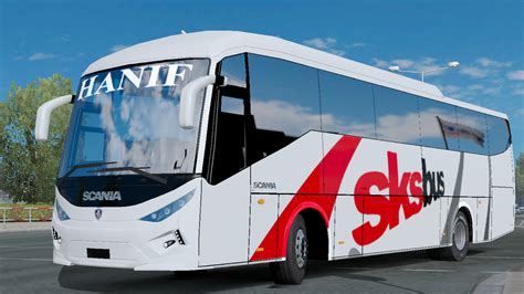 SKS Bus By Rindray Art Design ETS2 ETS2 Mod Indonesia