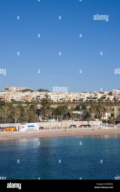 St. Julian's Bay, Malta, Mediterranean, Europe Stock Photo - Alamy