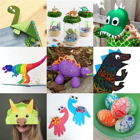 Dinosaur Crafts That Will Have Your Kids Roaring! - DIY Candy