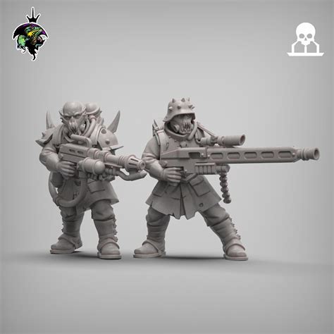 July Reptilian Overlords Miniatures Specialstl