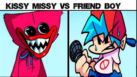 Kissy Missy Vs Fnf Huggy Wuggy Mods Poppy Playtime Youtube