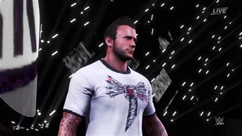 WWE 2K20 CM PUNK WWE 2011 14 CAW PS4 YouTube