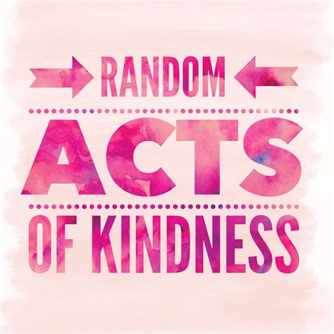 Random Acts Of Kindness Facts