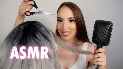 ASMR PELUQUERÍA RELAJANTE asmr español YouTube