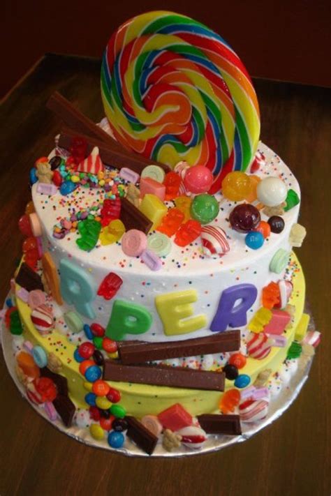 Candy Birthday Cake