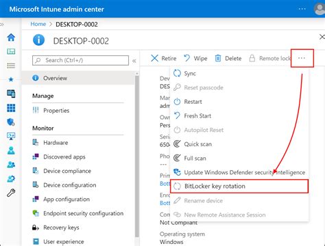 Encrypt Windows Devices With Bitlocker In Intune Microsoft Intune