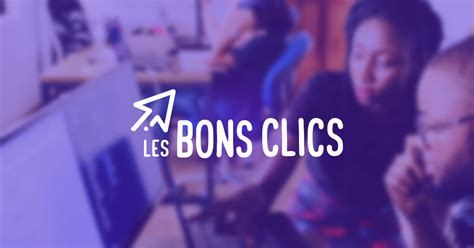 Accompagnement à la formation au numérique Les Bons Clics