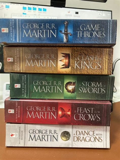 Game Of Thrones 5 Book Boxed Set By George Rr Martin Hobbies And Toys