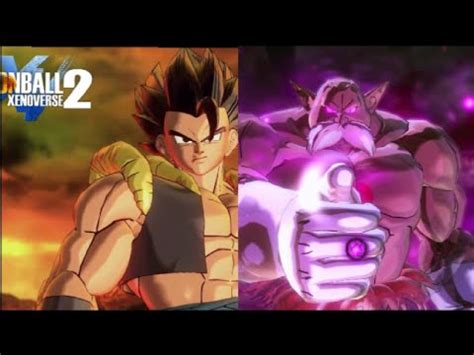 GOGETA SSJ BLU VS TOPPO DIO DELLA DISTRUZIONE Dragon Ball Xenoverse 2