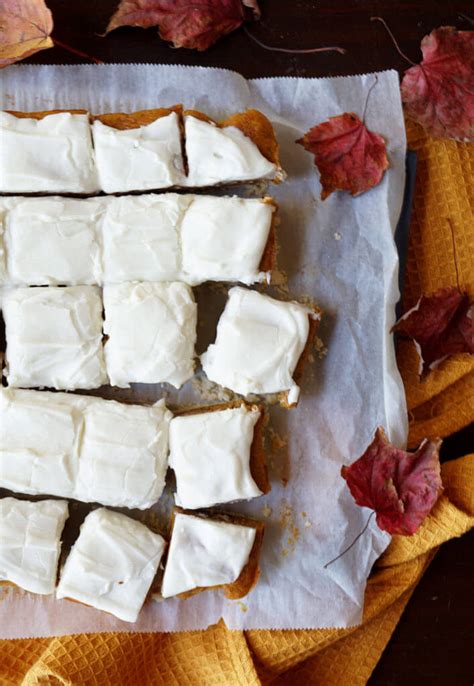 Simple Pumpkin Squares - Baking for Friends