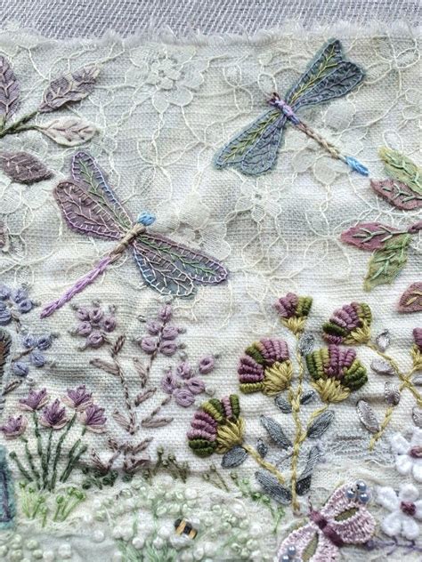 Pin By Diane Madden On Projects In 2024 Hand Embroidery Art Textile