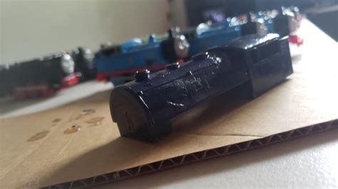 Making a custom tomy/trackmaster engine. Can you guess who it is? : r/thomasthetankengine