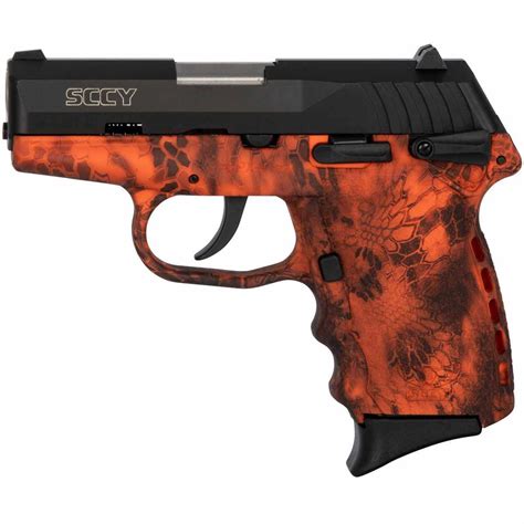 Sccy Cpx 1 Carbon 9mm Luger 3 1in Black Kryptek Inferno Pistol 10 1 Rounds Kryptek Inferno