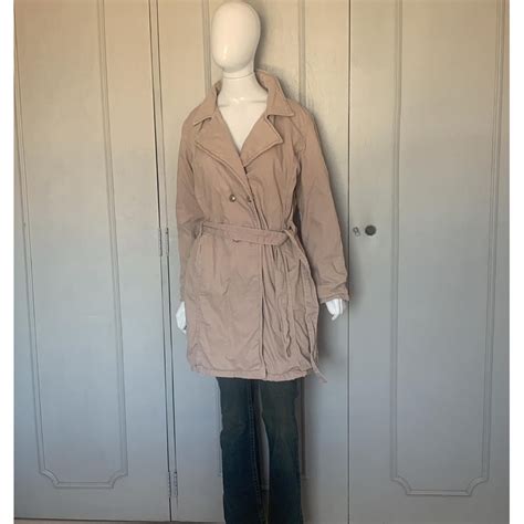 Casaco Alongado Trench Coat Sobretudo Forrado Tam Eg Shopee Brasil