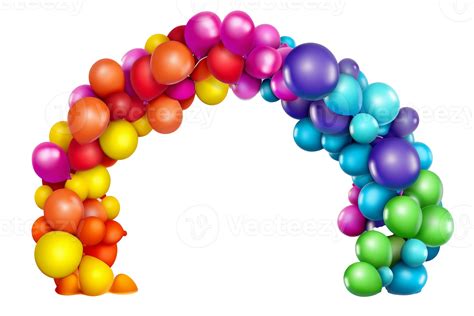 Balloon Arch Isolated 22149315 PNG