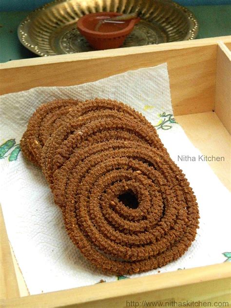 Ragi Murukku Finger Millet Chakli Recipe Nitha Kitchen Recipe