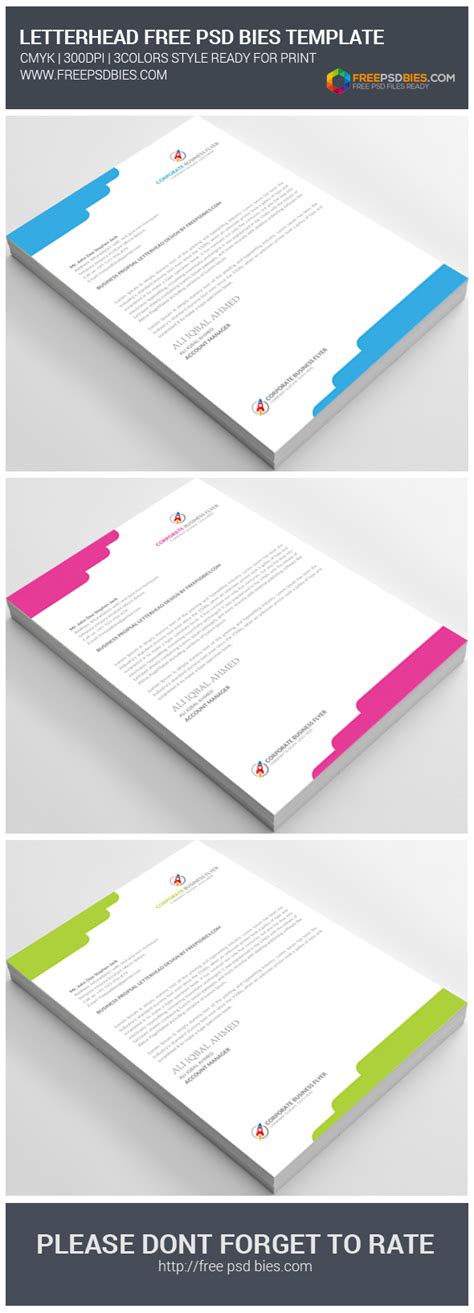 Letterhead Designs Free Psd File | Behance