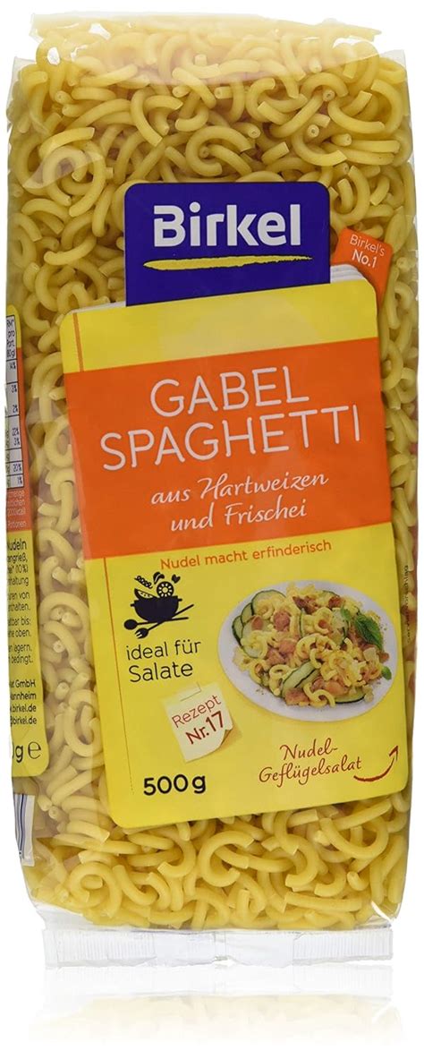 Birkel Birkel S No 1 Gabelspaghetti 500 G Beutel Amazon De