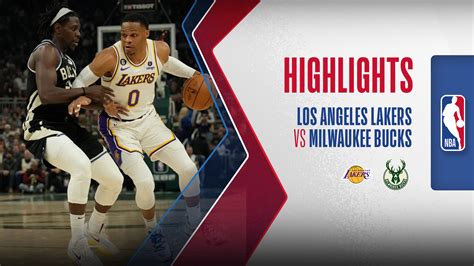 Los Angeles Lakers - Milwaukee Bucks Highlights | FPT Play