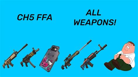 💥ch5 Ffa All Weapons💥 Fortnite Creative Map Code Dropnite