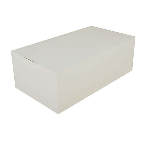 9x5x3 White Lunch Box