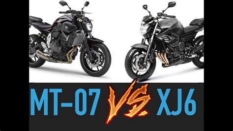 XJ6 Vs MT 07 O Confronto Que TODOS Esperavam XJ Grey YouTube