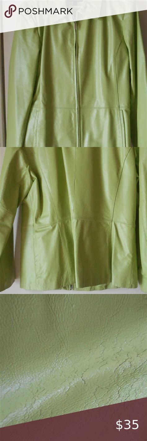 Lime Green Leather Jacket | Green leather, Green leather jackets, Leather