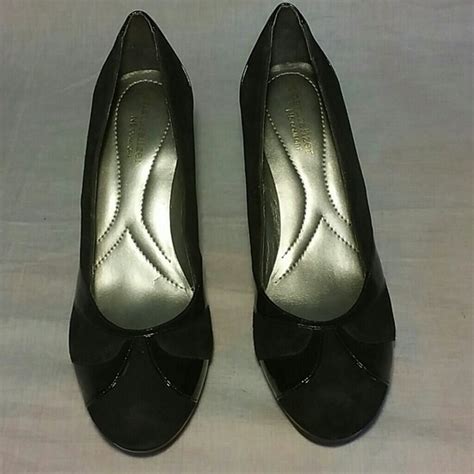 Naturalizer | Shoes | Naturalizer Dress Shoes Black 9 M Heels Leather ...