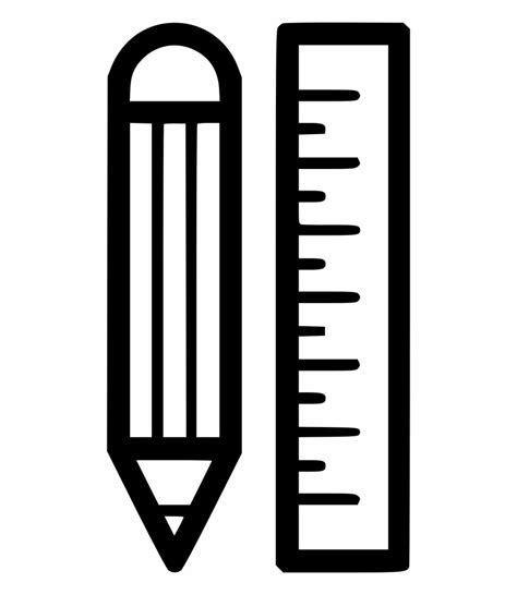 Free Ruler Clip Art Black And White, Download Free Ruler Clip Art Black ...