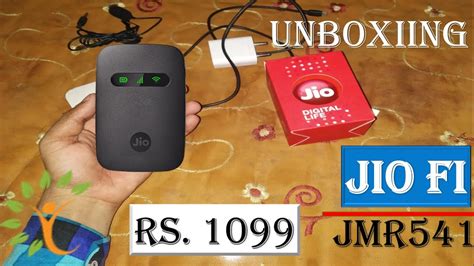 Reliance Jio Fi 3 JMR 541 Unboxing How To Connect Speed Test Wifi