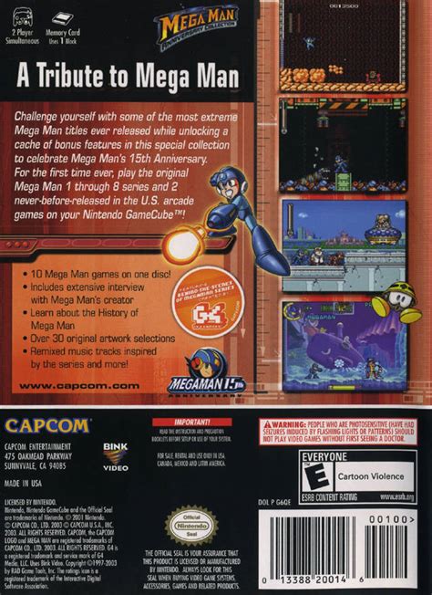 Mega Man Anniversary Collection Box Shot For Playstation Gamefaqs