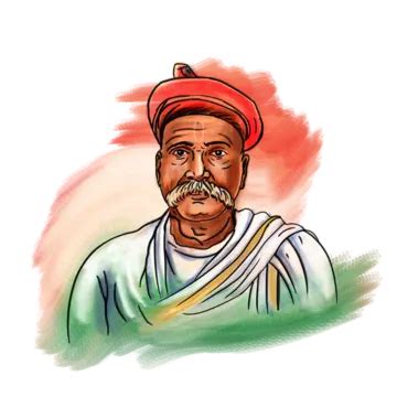 Lokmanya Tilak Illustration Lokmanya Tilak Hindu Indian PNG