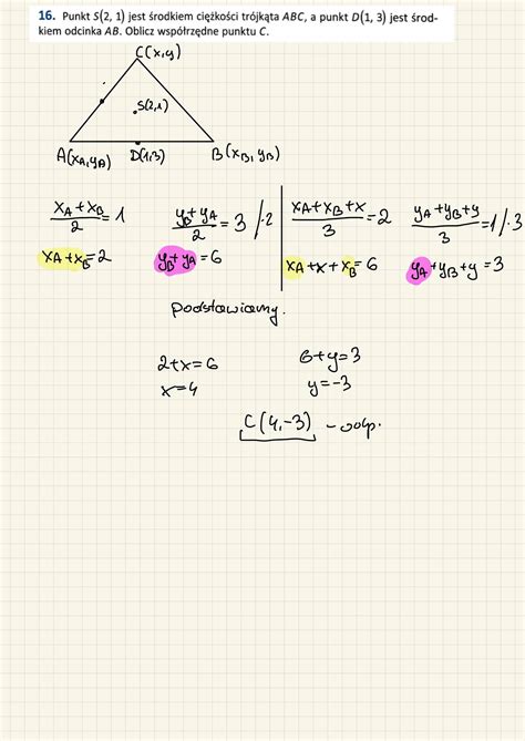 Powt Rka Przed Matur Matematyka Zadania Punkt S Jest