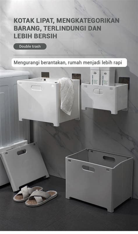 Kotak Lipat Storage Box Lipat Folding Container Box Box Serbaguna