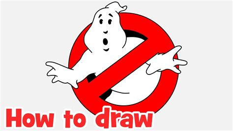 How To Draw Ghostbusters Logo