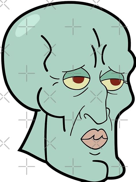 Squidward Handsome Face Meme