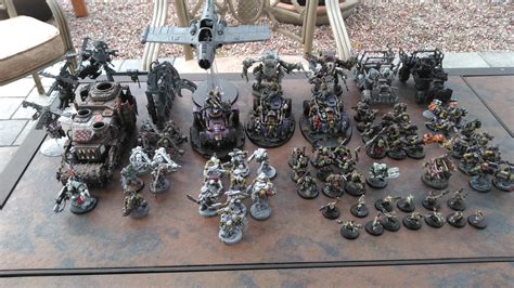 My Ork Army List Is Actually Fully Put Together And Partially Painted