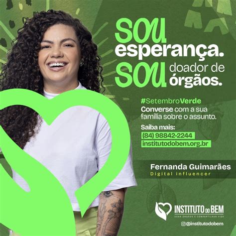 Setembro Verde Instituto do Bem lança campanha para ampliar doações