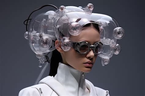 Premium Photo | Futuristic wearable technology and fashion