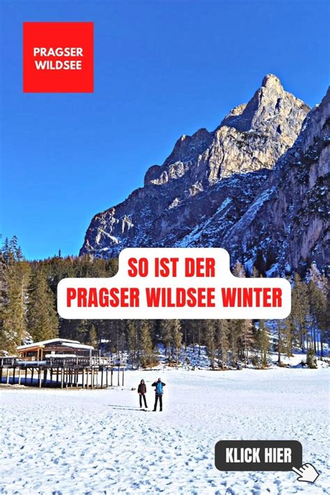 PRAGSER WILDSEE WINTER ⭐️️ Dolomiten im Schnee