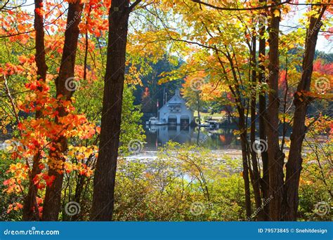 Little Squam Lake in New Hampshire Stock Image - Image of scenic ...