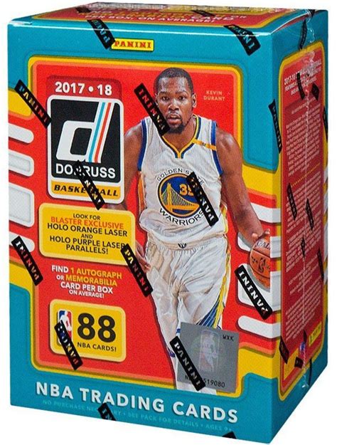 Nba Panini 2017 18 Donruss Basketball Trading Card Blaster Box 11 Packs